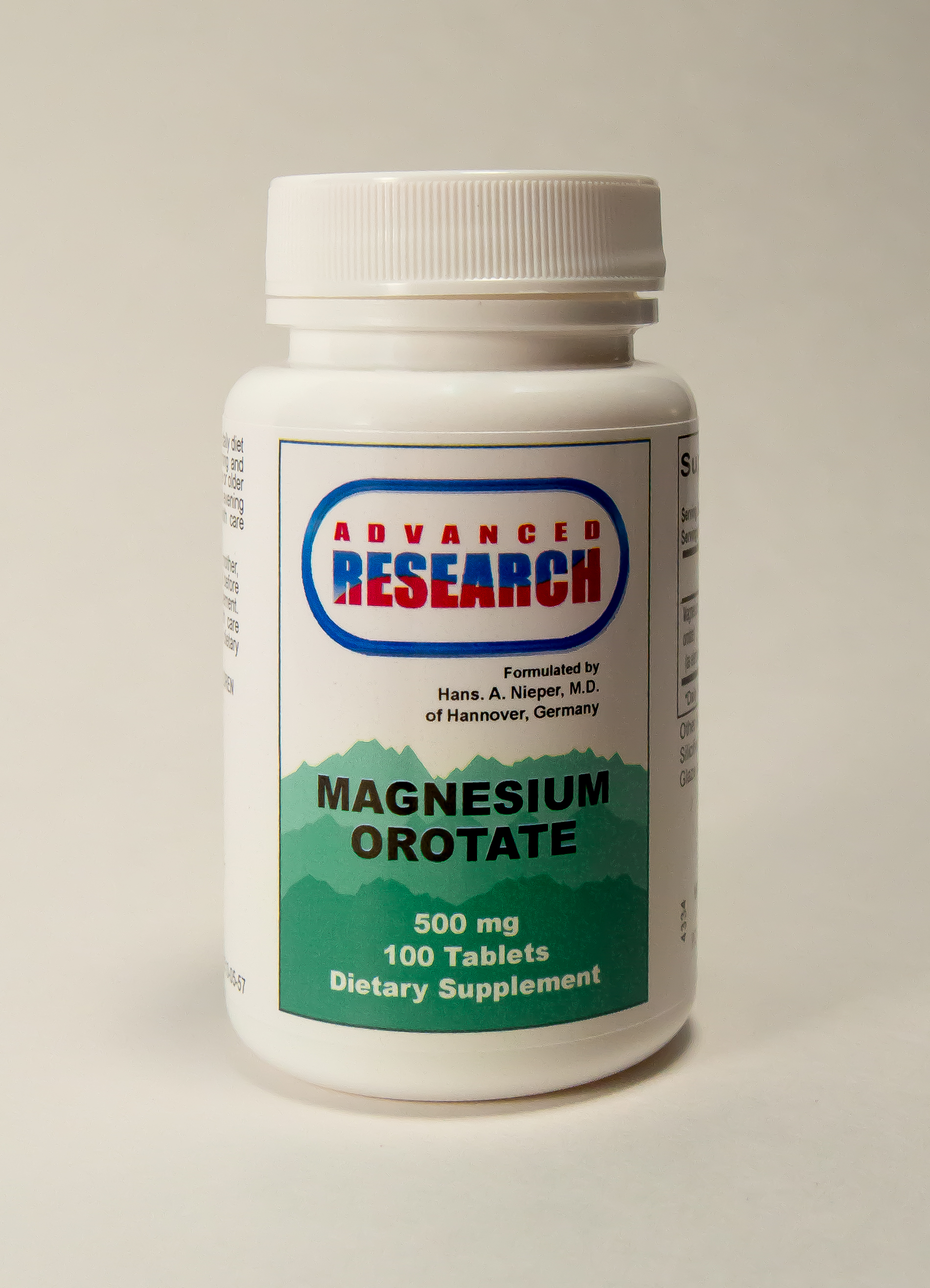 Magnesium Orotate NCI Advanced Research by Dr. Hans Nieper