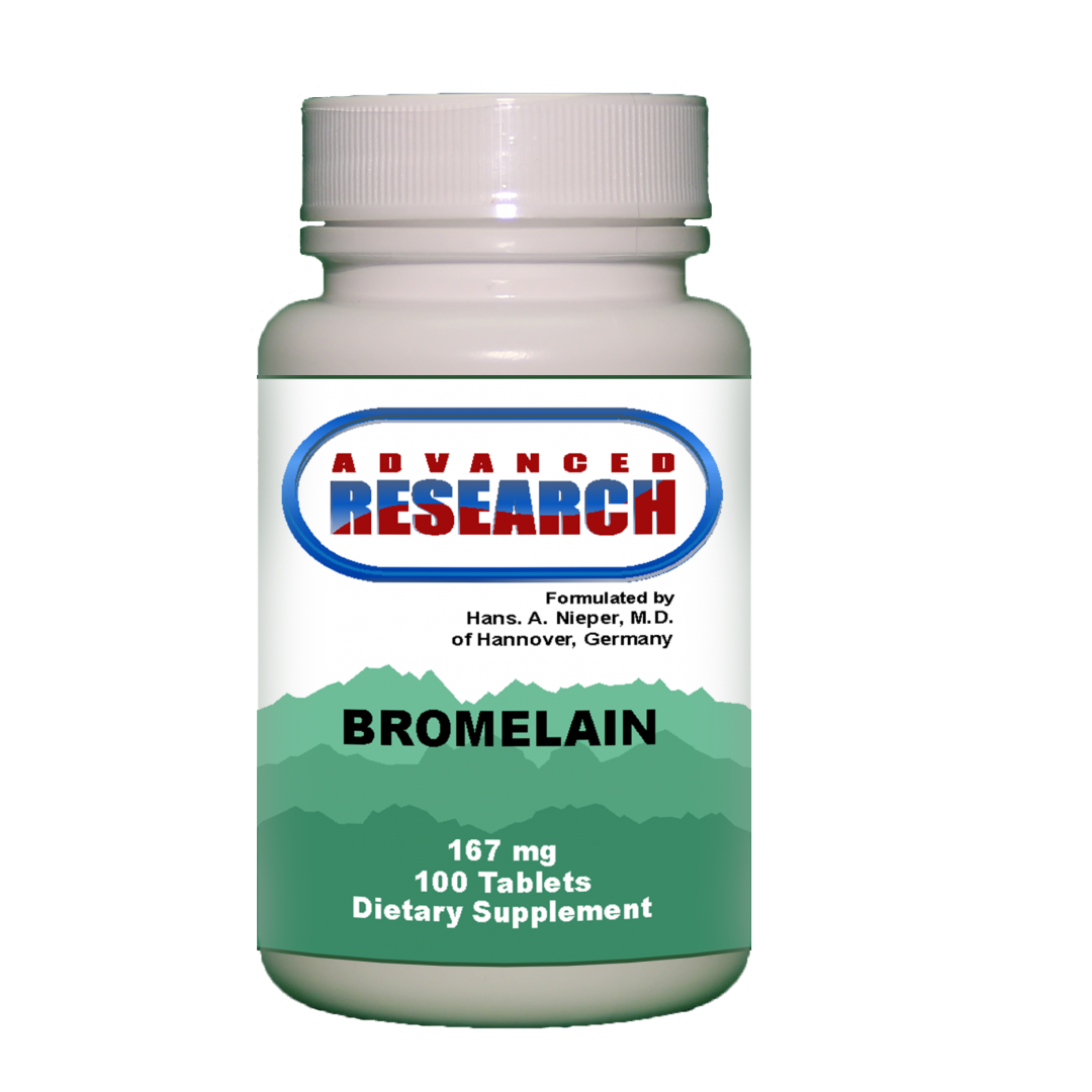 Bromelain with Papain NCI Advanced Research by Dr. Hans Nieper